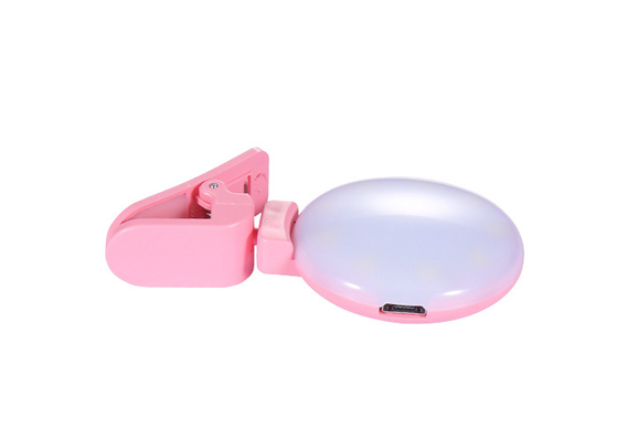 Rechargeable LED Mini Selfie Light Beauty Ring Light Phone For Smart Phone